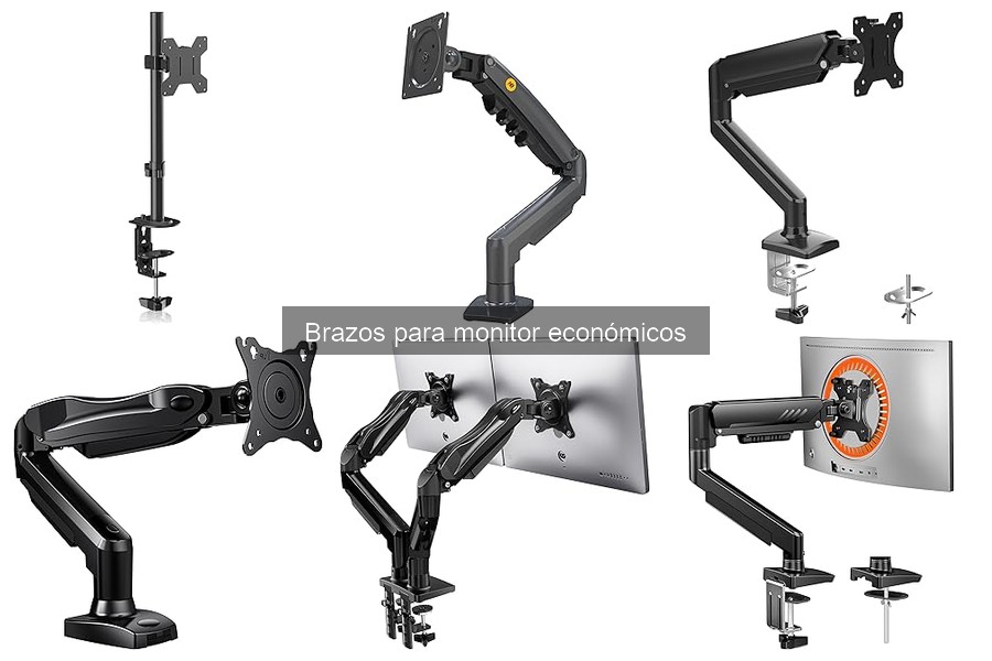 Comparativa: Brazos para monitor fijos vs. ajustables