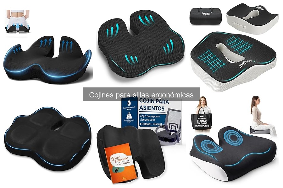 Comparativa: Cojines de Gel vs Espuma para Sillas Ergonómicas