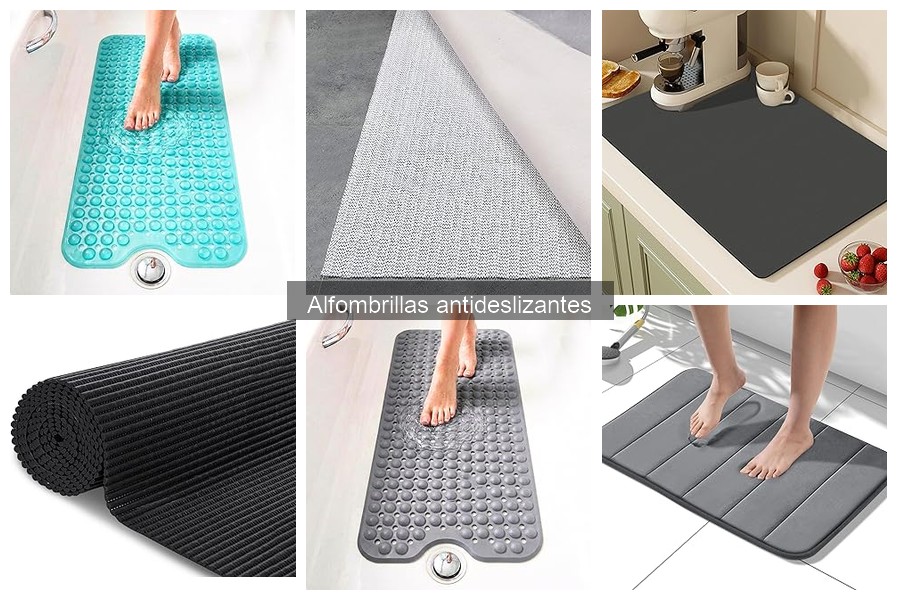 Comparativa de Alfombrillas Antideslizantes: Textil, Goma y Más