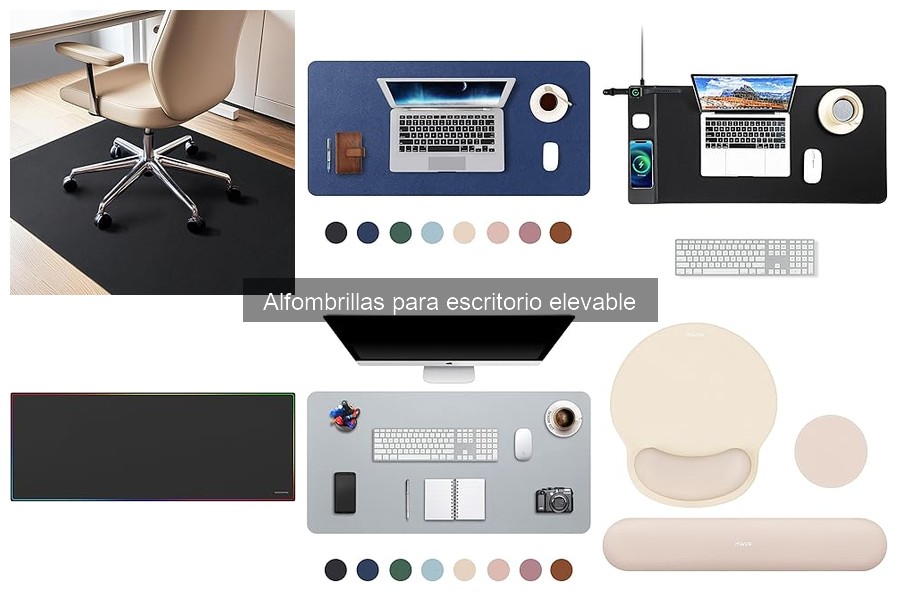 Comparativa de Alfombrillas para Escritorio Elevable