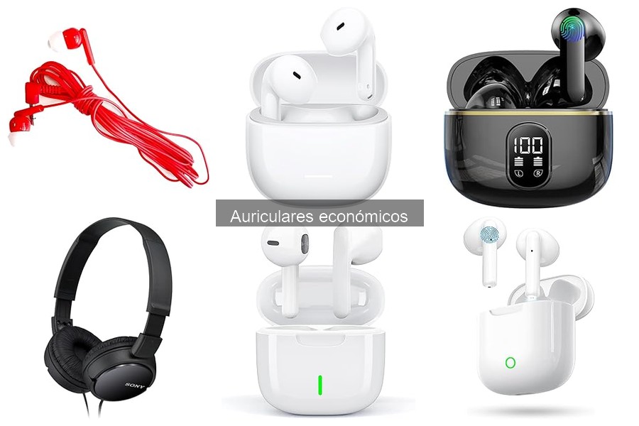 Comparativa de auriculares económicos del 2023: precios y más