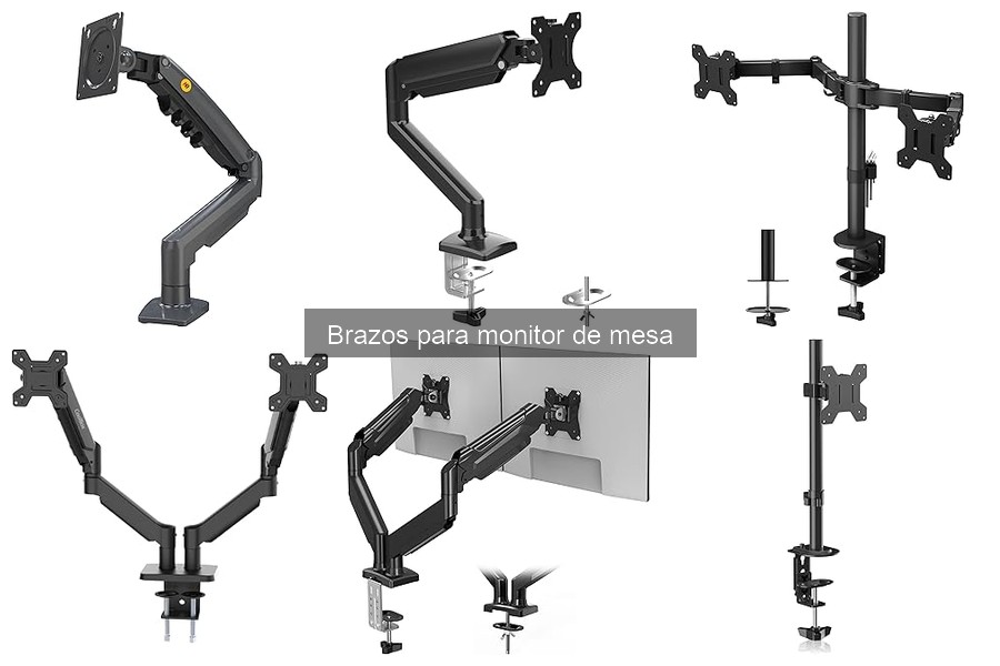 Comparativa de brazos para monitor: ErGear vs BONTEC vs GRIFEMA
