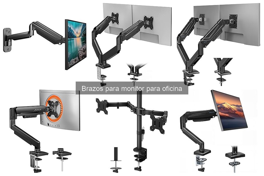 Comparativa de brazos para monitor: Suptek, Ergosolid y ErGear