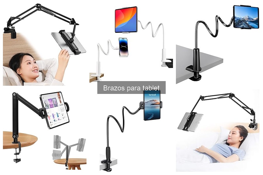 Comparativa de Brazos para Tablet: Mejores Opciones y Precios