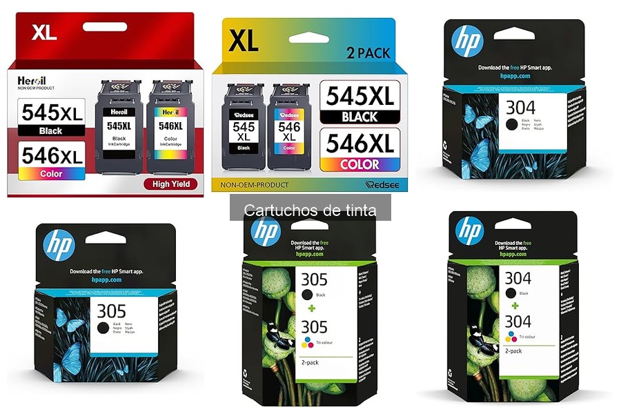 Comparativa de Cartuchos de Tinta para Imprimir Fotos y Documentos