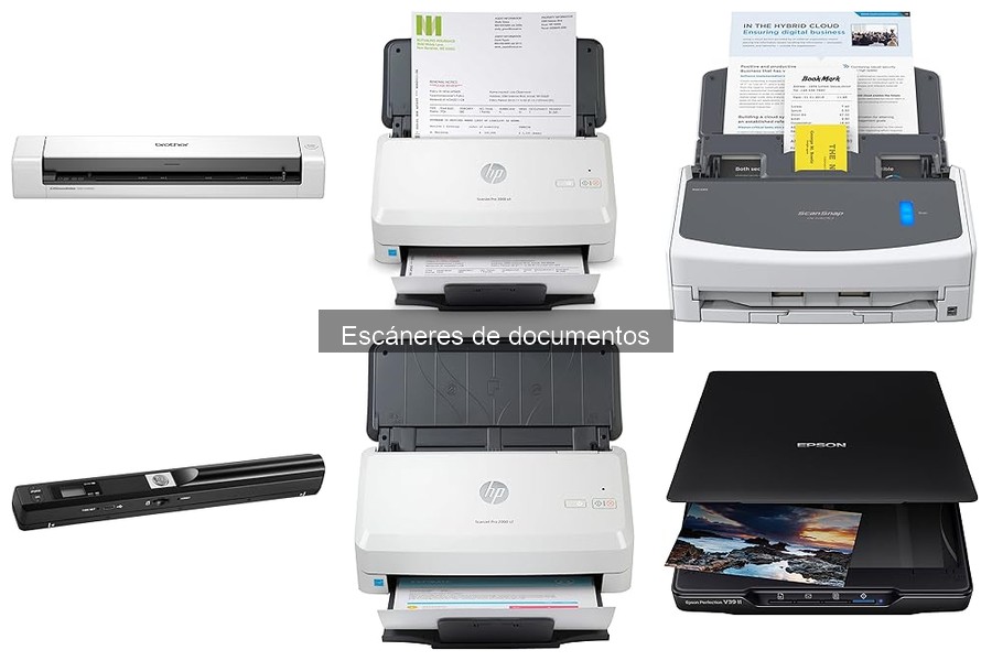 Comparativa de escáneres de documentos: Brother vs HP