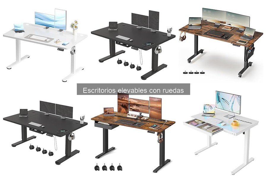 Comparativa de Escritorios Elevables con Ruedas: Mejores Modelos