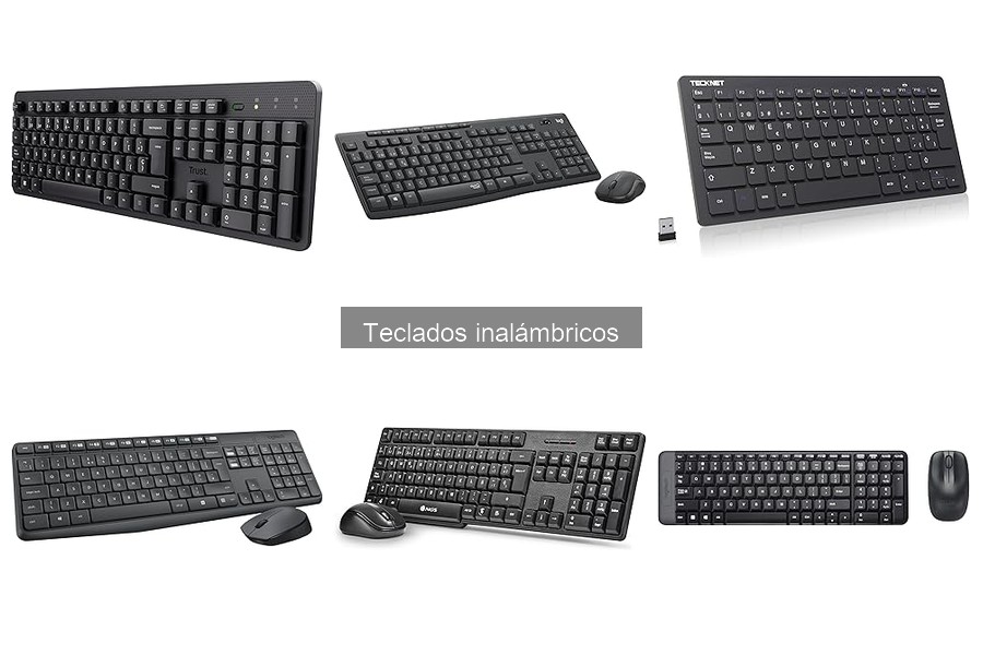 Comparativa de funcionalidades en teclados inalámbricos