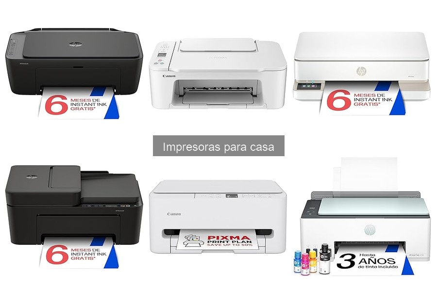 Comparativa de Impresoras por Costo por Impresión en Casa
