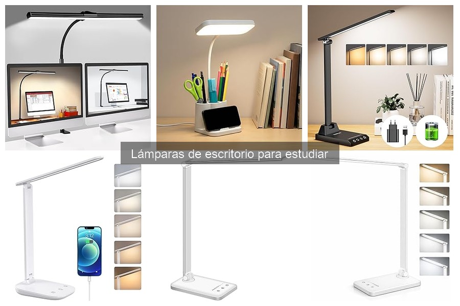 Comparativa de Lámparas de Escritorio: Luz Cálida vs Fría