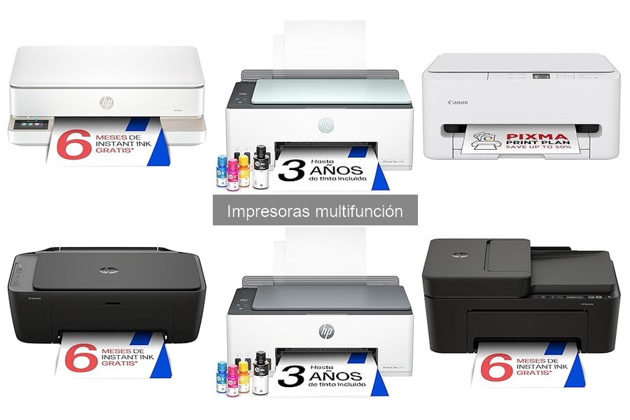 Comparativa de las Mejores Impresoras Multifunción 2023