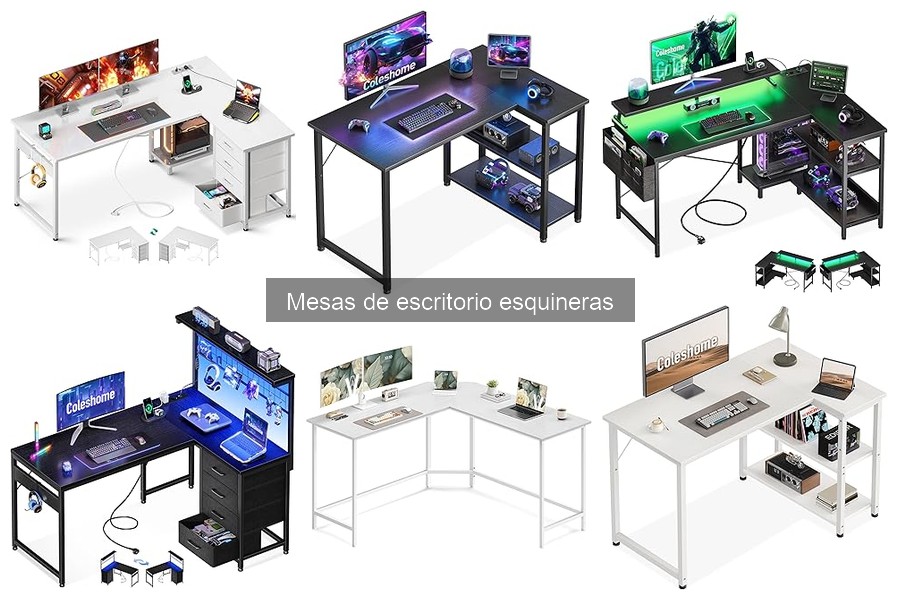 Comparativa de las Mejores Mesas de Escritorio Esquineras