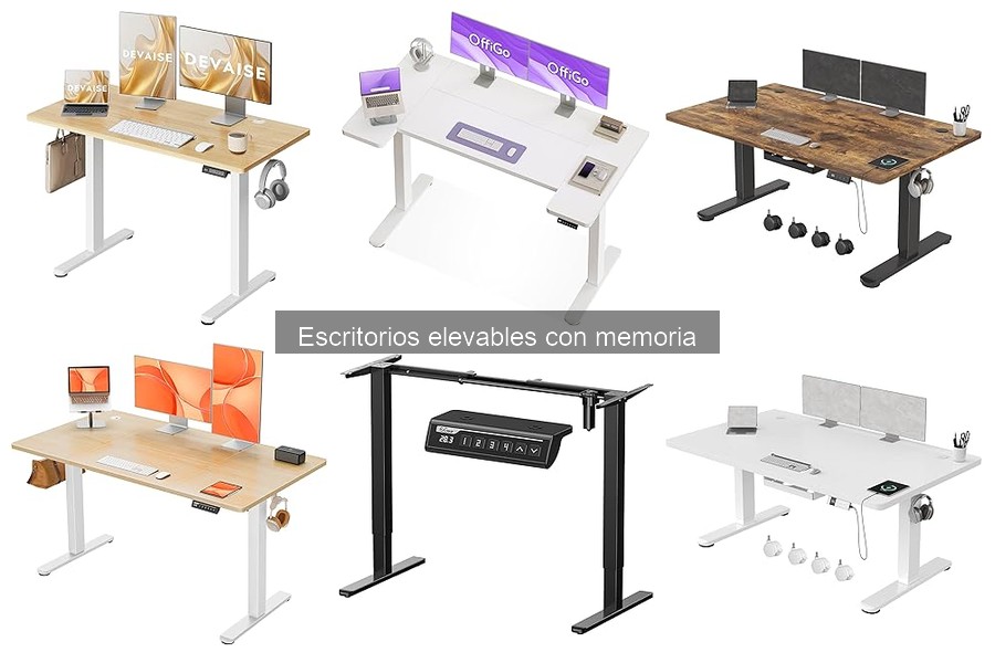 Comparativa de los Mejores Escritorios Elevables con Memoria