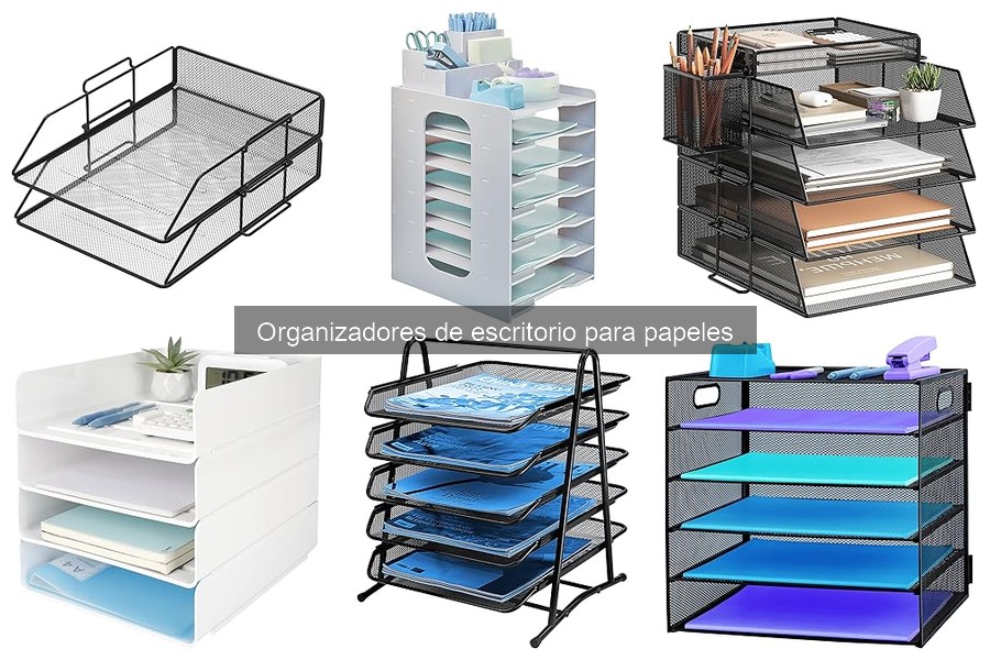 Comparativa de materiales en organizadores de escritorio