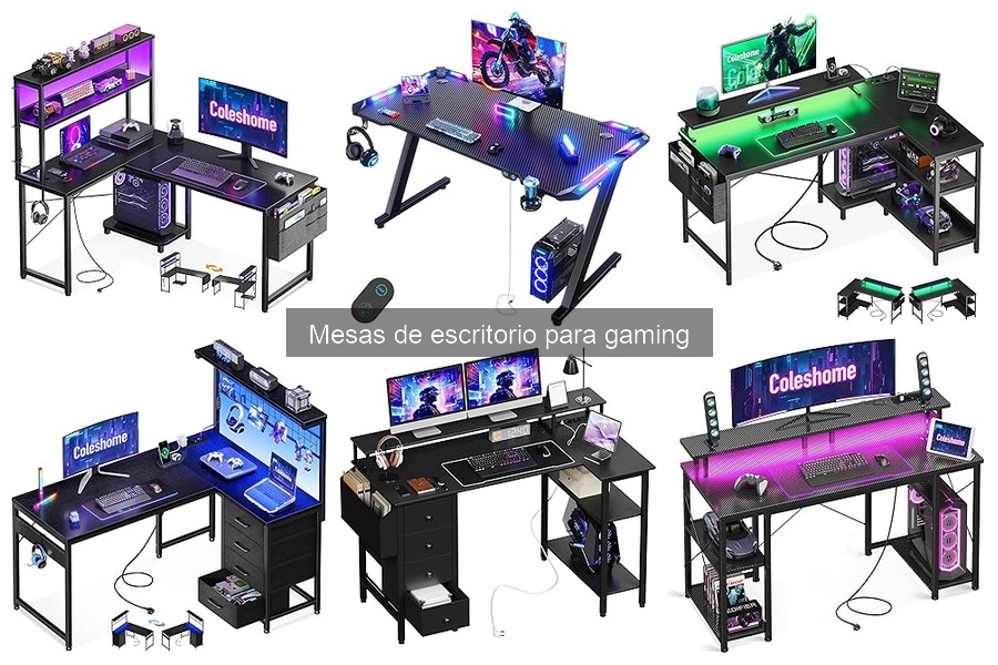 Comparativa de Mesas de Escritorio para Gaming 2023