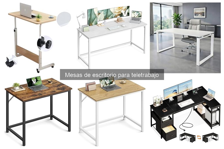 Comparativa de mesas de escritorio para teletrabajo