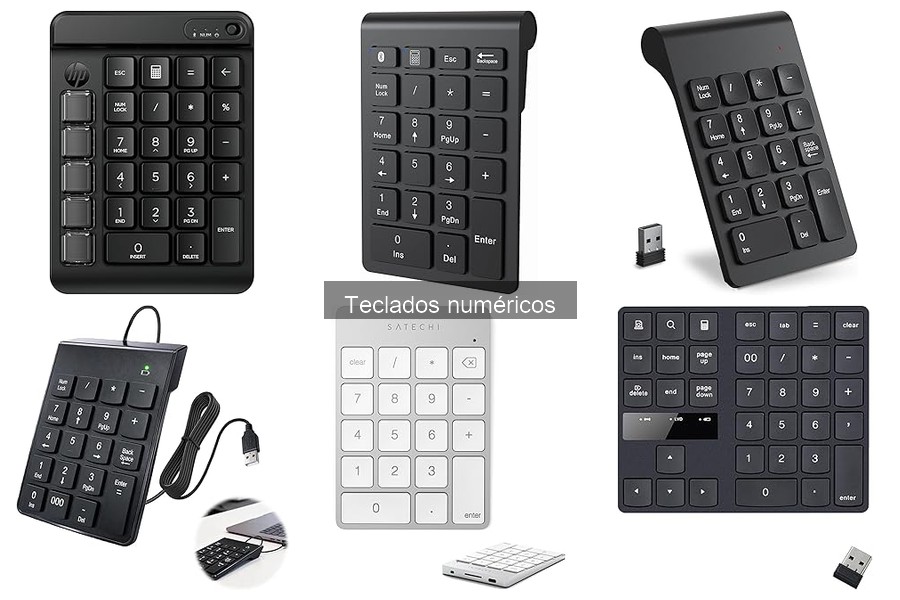 ** Comparativa de precios de teclados numéricos en Amazon