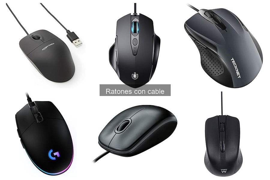 Comparativa de Ratones con Cable: Ewent, Hama y Uineer