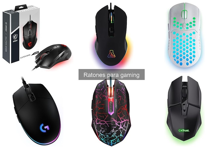 Comparativa de ratones para gaming: Tecknet vs Logitech G203