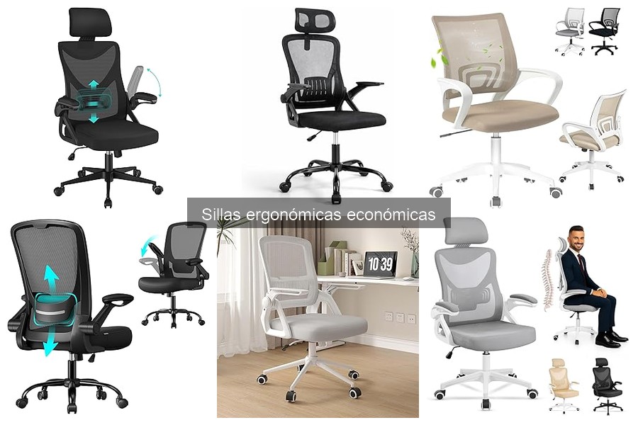 Comparativa de Sillas Ergonómicas Económicas: Mejores Marcas