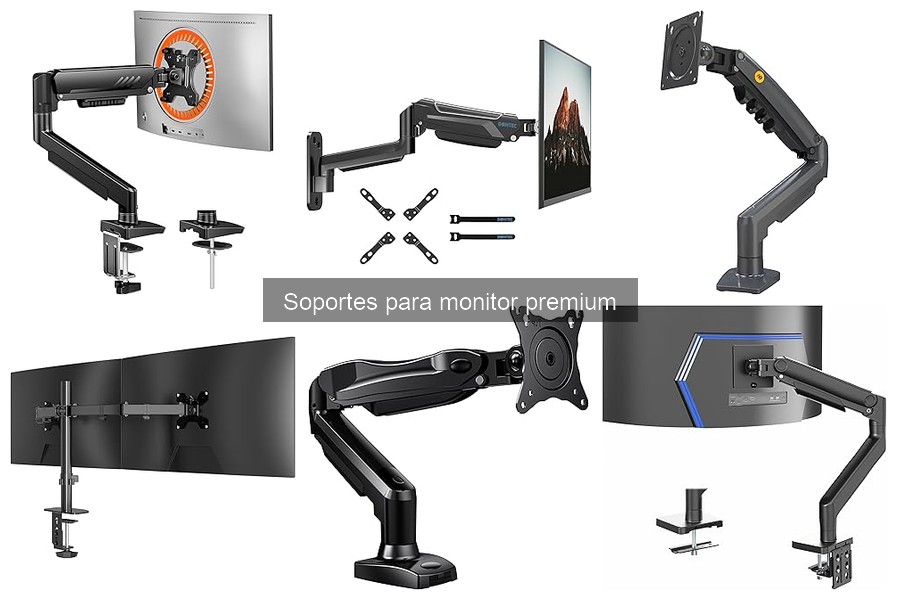 Comparativa de Soportes para Monitor Premium: ErGear, Vivo y Pholiten