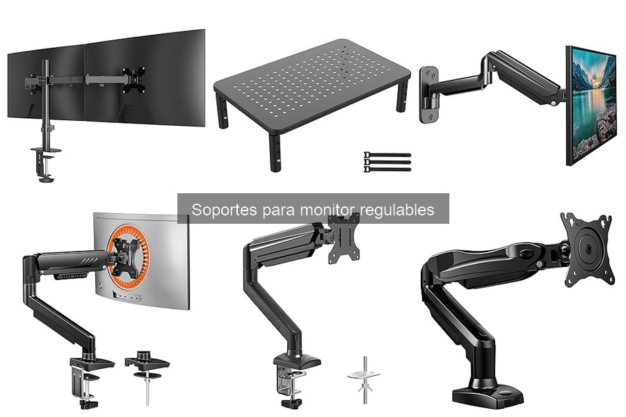 Comparativa de Soportes para Monitor Regulables: Mejor Opción