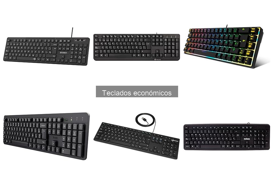Comparativa de teclados económicos: Mars Gaming vs SUBBLIM vs Logitech