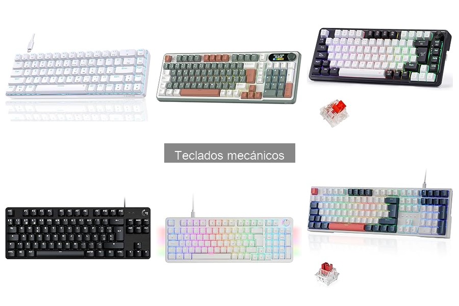 Comparativa de Teclados Mecánicos: Cherry MX vs Otros Switches