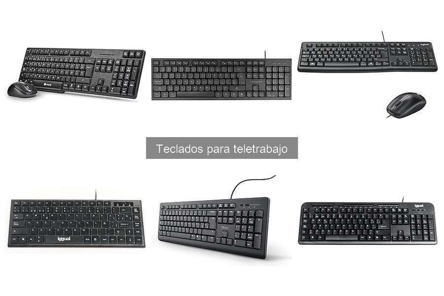 Comparativa de teclados mecánicos y de membrana para teletrabajo