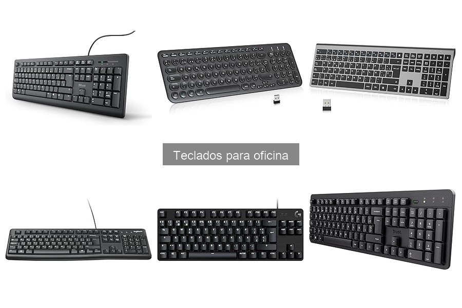Comparativa de teclados para largas horas de escritura