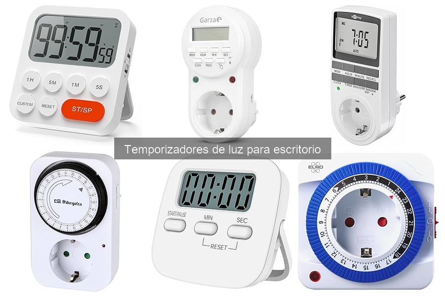 Comparativa de temporizadores de luz para escritorio 2023
