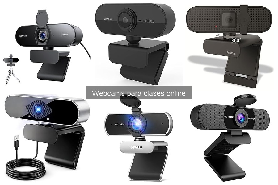 Comparativa de webcams para clases online: UGREEN vs Logitech