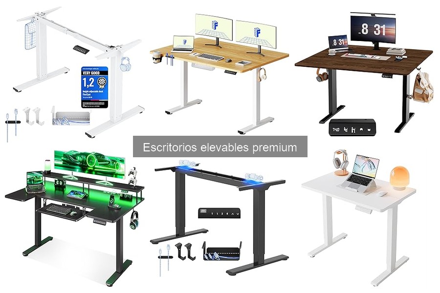 Comparativa Escritorios Elevables Premium vs. Otros Ergonómicos