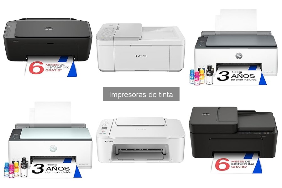 Comparativa: ¿Impresoras de tinta o láser, cuál elegir?