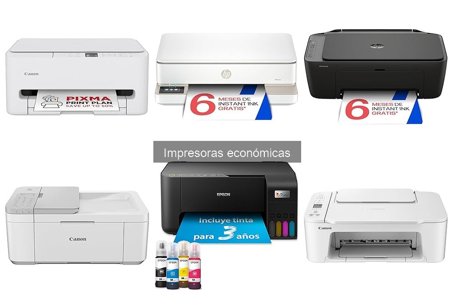 Comparativa: Impresoras de Tinta vs. Láser Económicas