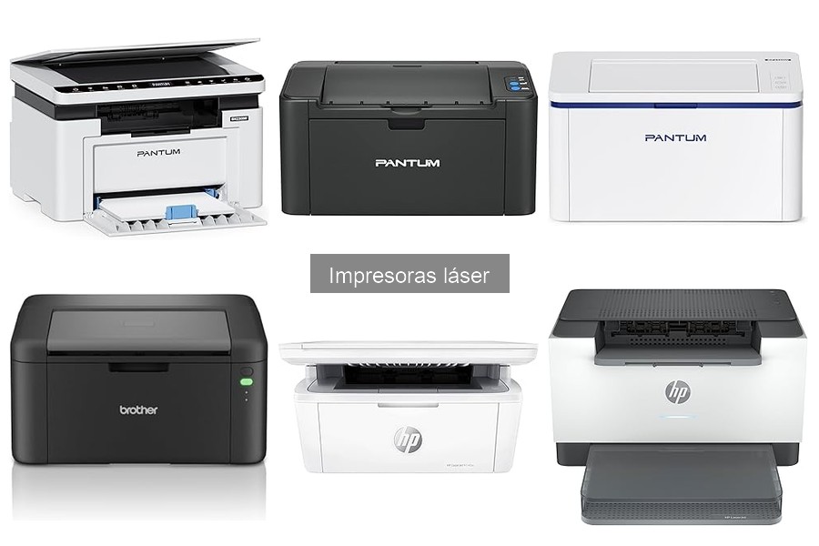 Comparativa: Impresoras láser vs. de inyección de tinta
