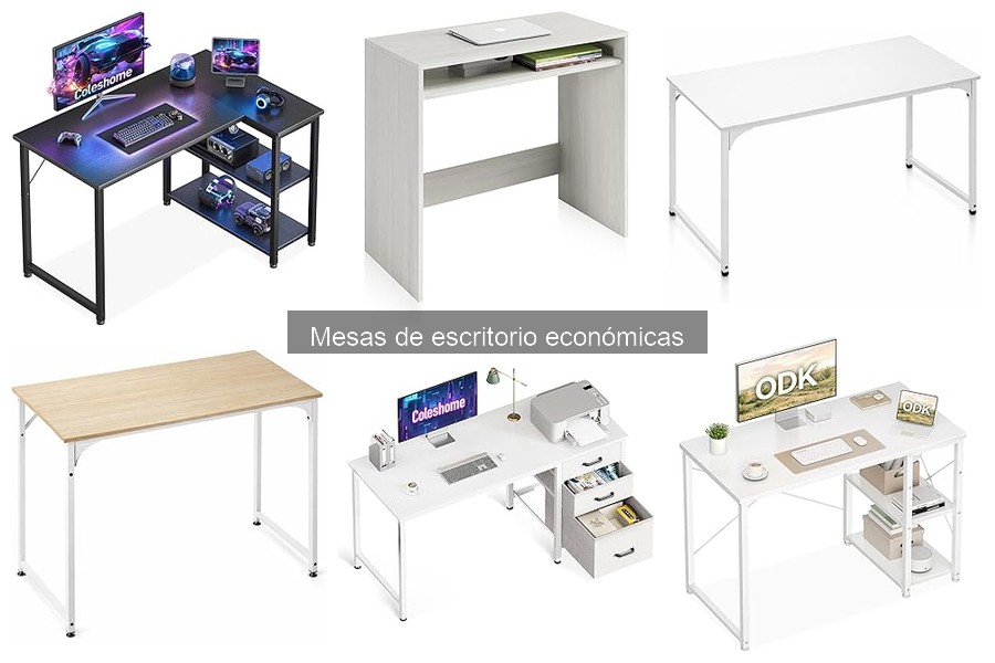 Comparativa: Mesas de Escritorio Económicas vs. Gama Alta