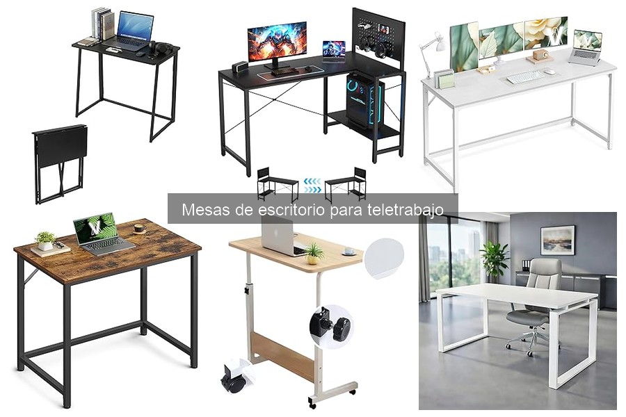 Comparativa: Mesas de escritorio fijas vs. ajustables para teletrabajo