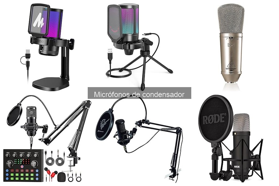 Comparativa: Micrófonos de condensador vs. dinámicos