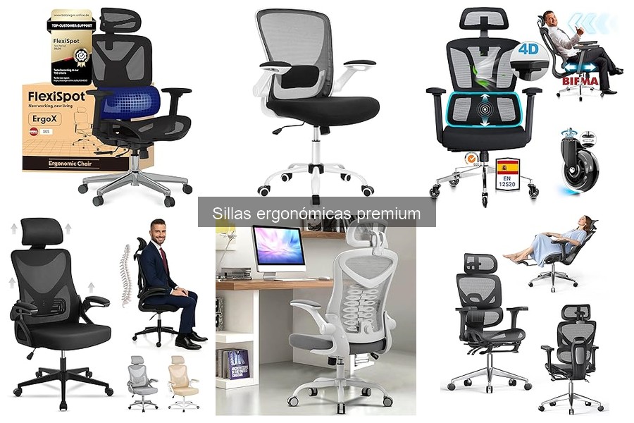Comparativa: Sillas Ergonómicas Premium vs. Sillas de Oficina