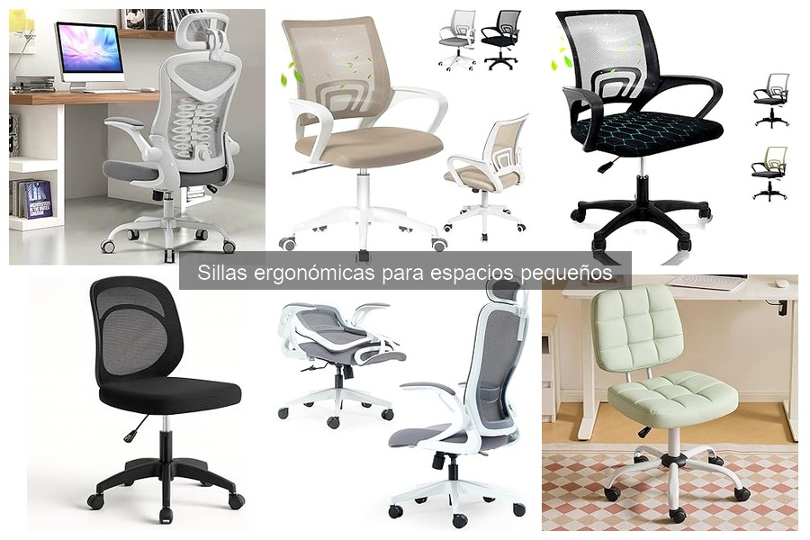 Comparativa Sillas Ergonómicas vs Convencionales para Espacios Pequeños