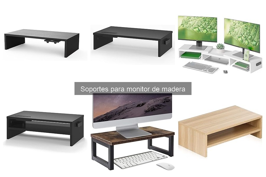 Comparativa: Soportes Ajustables vs Fijos para Monitores de Madera