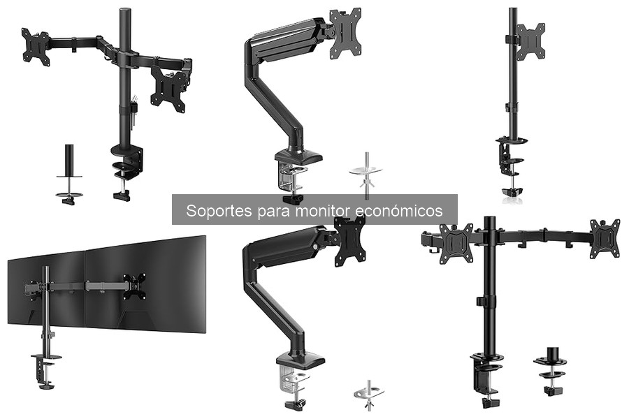 Comparativa: Soportes de Monitor de Mesa vs Pared