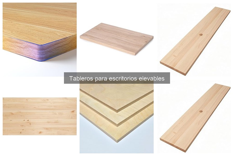 Comparativa: Tableros de Madera vs. Sintéticos para Escritorios