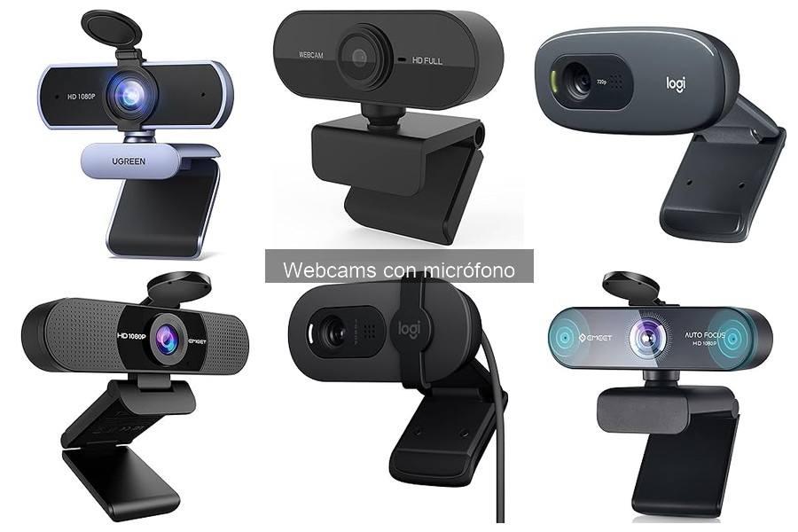 Comparativa: Webcams con micrófono vs sin micrófono