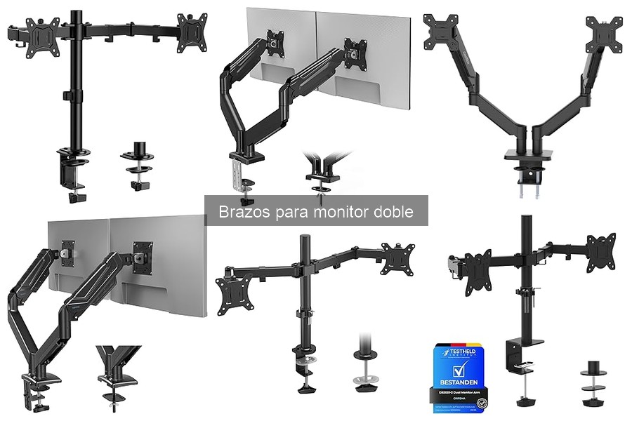 Consejos para el Mantenimiento de Brazos para Monitor Doble