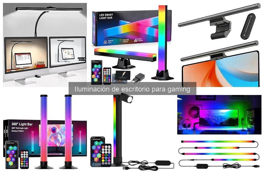 Consejos para Elegir la Mejor Iluminación de Escritorio Gaming