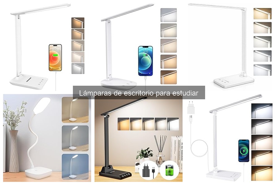 Consejos para Posicionar Lámparas de Escritorio en tu Estudio