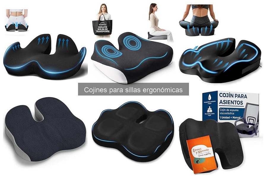 ¿Cuánto cuesta un buen cojín para silla ergonómica?