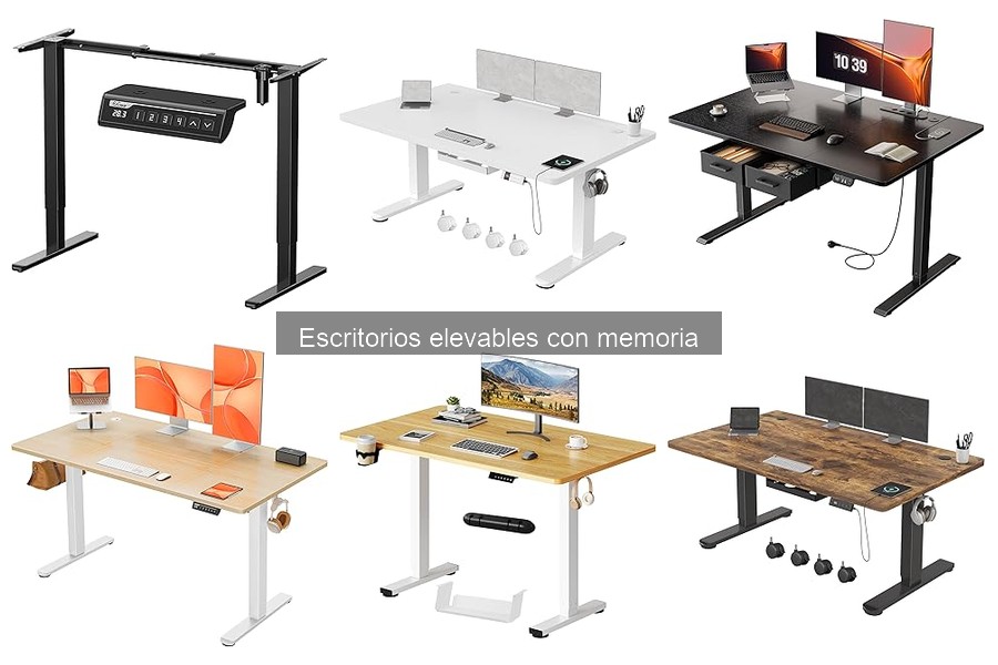 ¿Cuánto cuesta un escritorio elevable con memoria?